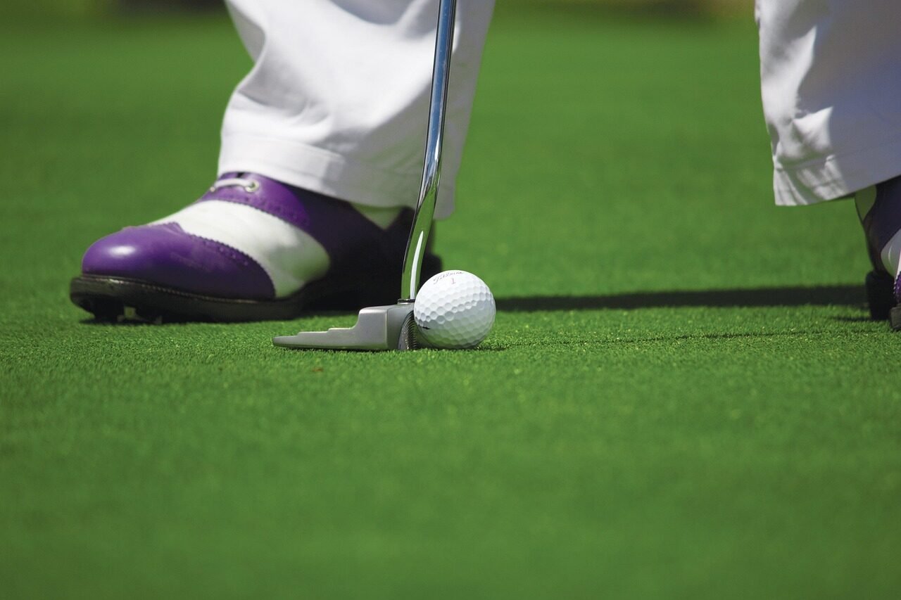 golf, golf ball, golfing, hole, golf course, putting, cup, field, grass, sport, ground, ball, nature, green, golf club, game, competition, outdoors, golfer, tournament, hobby, play, practice