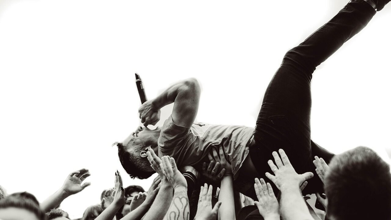 band, music, live music, concert, crowd, crowd surfing, festival, entertainment, people, performance, musician, singer, rock, performer, show, band, band, band, music, live music, concert, concert, concert, concert, crowd, crowd, crowd, festival, entertainment, musician, singer, singer, singer, singer, singer