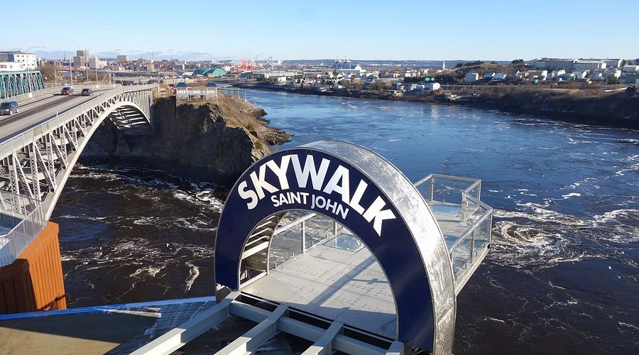 saint john, water, harbour, bridge, city, buildings, nature, low tides, fundy tides, rocks, downtown, reversing falls, landmark